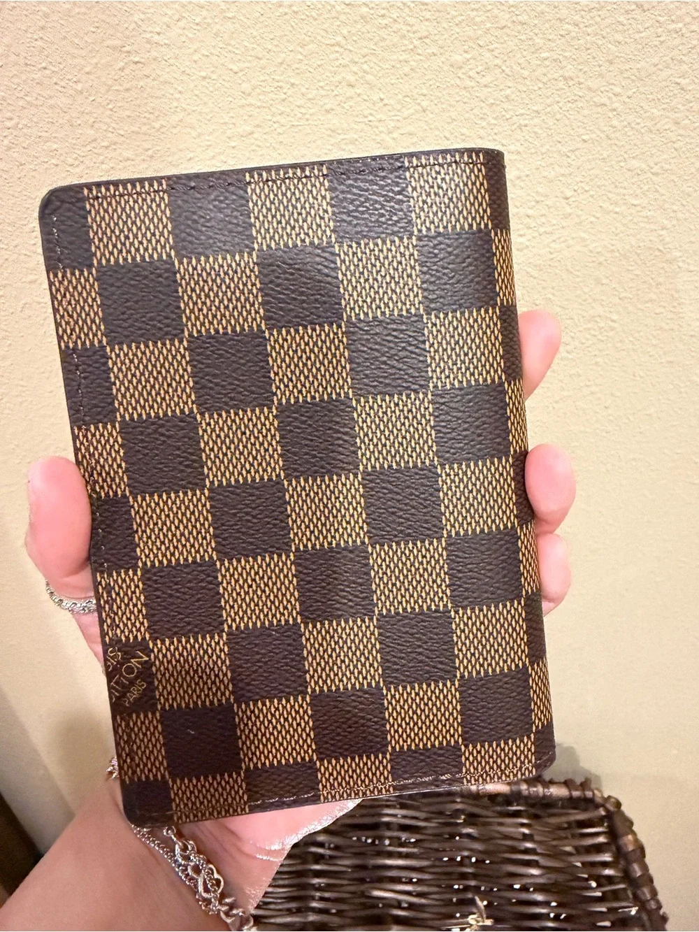 Brown Passport Wallet 🤎